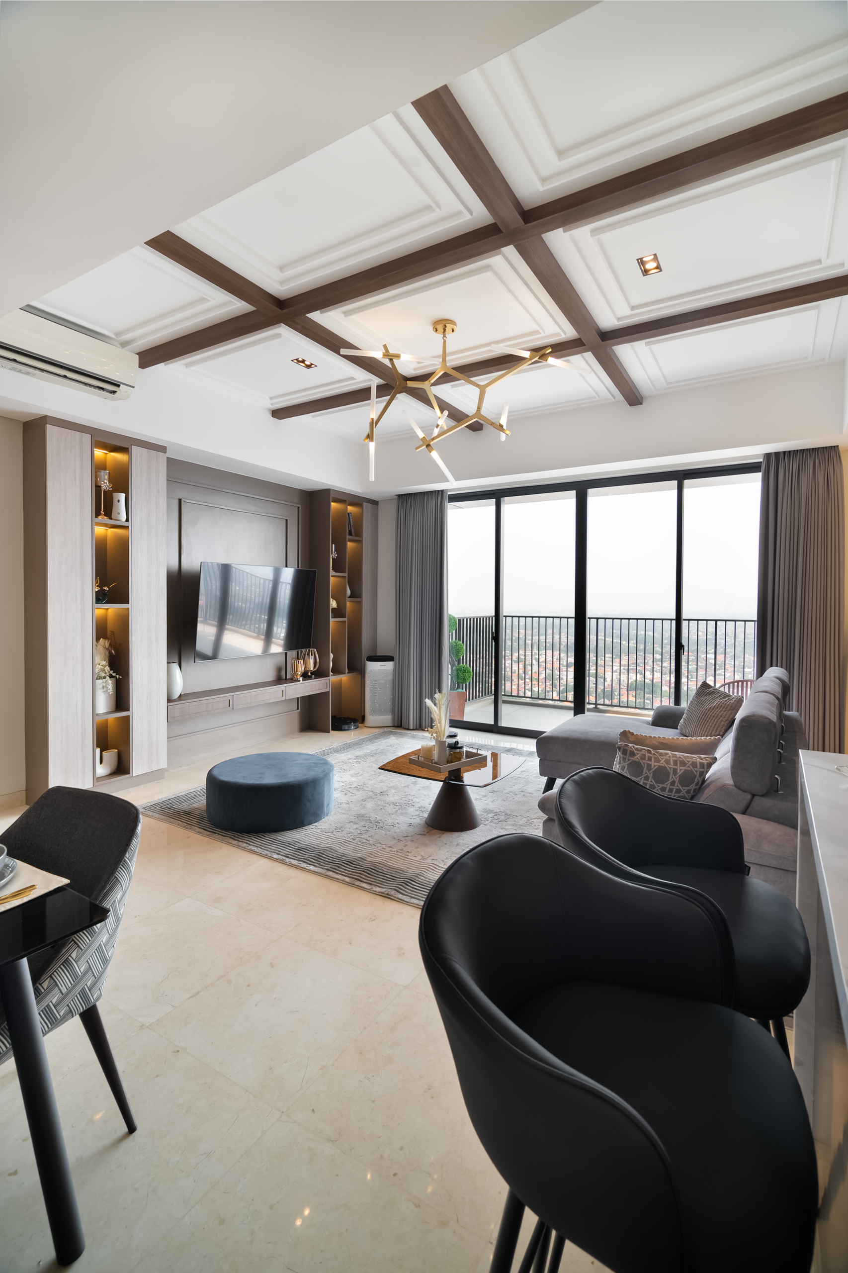Living Room 3 Bedroom Southgate Residence Jakarta Selatan